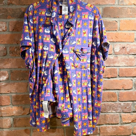 Disney Purple Pajama Set with Winnie the Pooh - Picture 4 of 5